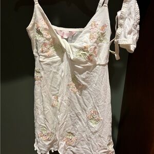 Victoria’s Secret nightie and thong